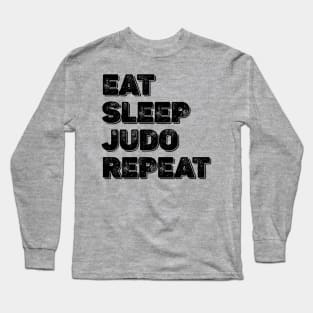 Eat Sleep Judo Repeat Essential Long Sleeve T-Shirt